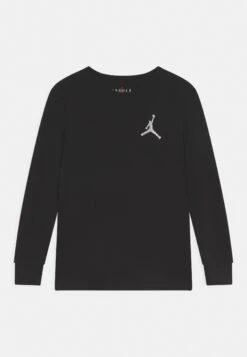 Jordan Jumpman Air Emroidery Unisex - Long Sleeved Top - Black
