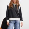 Jordan Suit - Long Sleeved Top - Black/Sail