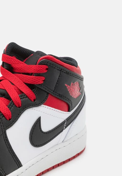 Air Jordan 1 Mid Unisex - Basketball Shoes - White/Gym Red/Black -Jiaxin Sport Shop d65703b3c2d547c184a450e2cee0728f scaled