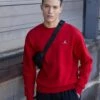 Jordan Crew - Sweatshirt - Gym Red -Jiaxin Sport Shop d70eb5df90ee447185f1e18cf57ee974