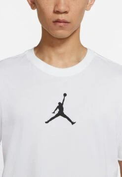 Jordan Jumpman Crew - Print T-Shirt - Weissschwarz -Jiaxin Sport Shop d826264734754d46acd0f1f6f44224a7
