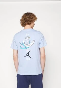 Jordan Brand Crew - Print T-Shirt - Royal Tint/Baltic Blue/Black) -Jiaxin Sport Shop d8397dda032c4d8db3adbad3cfaa0122