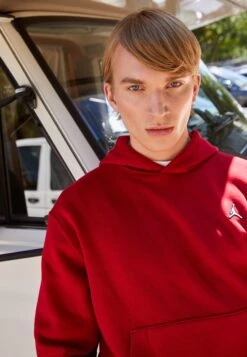Jordan Hoodie - Gym Red/White