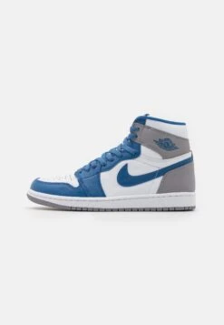 Air Jordan 1 Retro Unisex - High-Top Trainers - True Blue/White/Cement Grey