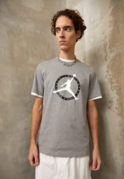 Jordan Crew - Print T-Shirt - Carbon Heather -Jiaxin Sport Shop db916d9ce4a24c349ffa4fba454585c7