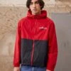 Jordan Jacket - Windbreaker - Gym Red/Black -Jiaxin Sport Shop dc30b34798564d899c2b24ef889f6147