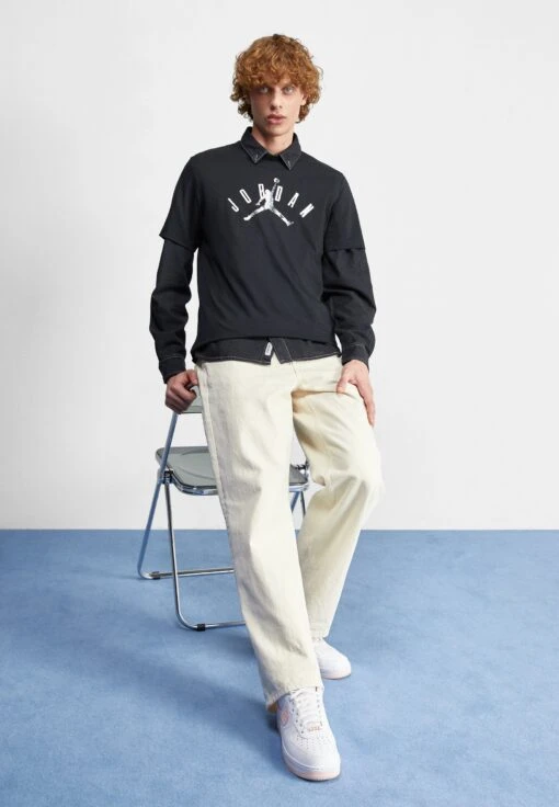 Jordan Crew - Print T-Shirt - Black/Sail -Jiaxin Sport Shop dc544019c88843b085f04fd9df23af0a scaled
