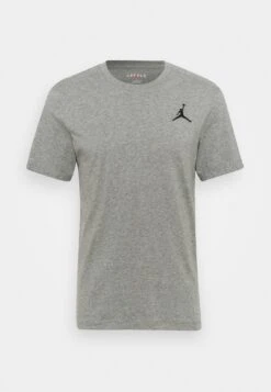 Jordan Jumpman Crew - Basic T-Shirt - Carbon Heather/Black