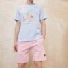 Jordan Print T-Shirt - Ice Blue