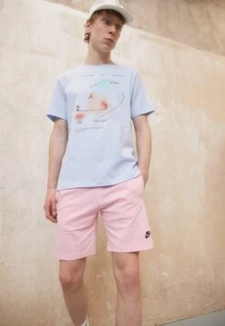 Jordan Print T-Shirt - Ice Blue