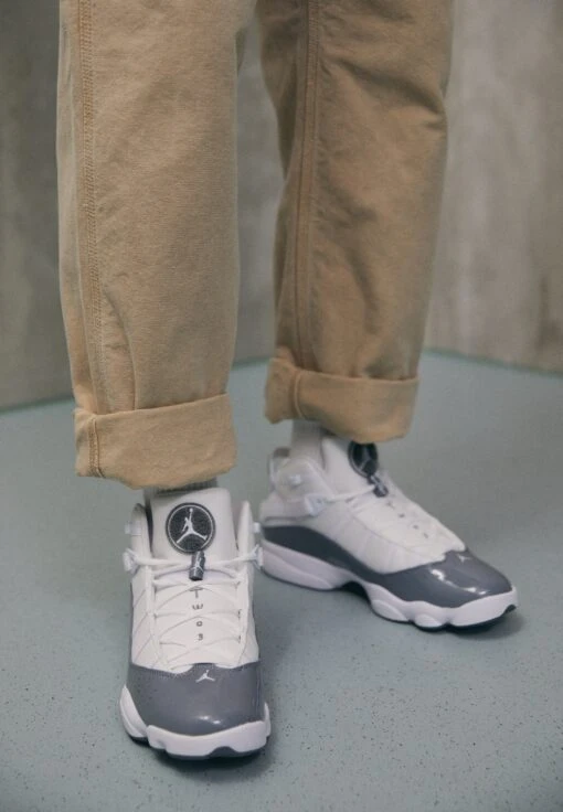 Jordan 6 Rings - High-Top Trainers - White/Cool Grey -Jiaxin Sport Shop e54e80dc59c0496c808e086dae003227 scaled