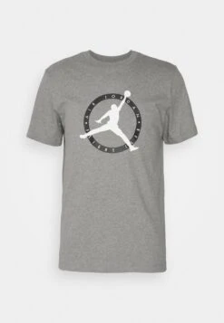 Jordan Crew - Print T-Shirt - Carbon Heather -Jiaxin Sport Shop e7817103eb80460fbb02b53c713b7509