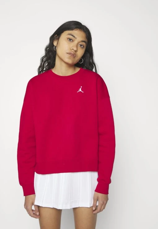 Jordan Crew - Sweatshirt - Gym Red -Jiaxin Sport Shop e87e705ebb0d494c982fa1063c5b1891 scaled
