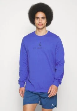 Jordan Crew - Long Sleeved Top - Lapis/Black