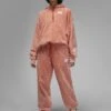 Jordan W J Flt Flc Wash - Tracksuit Bottoms - Light Sienna