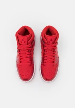 Air Jordan 1 Mid Se - High-Top Trainers - University Red/Pomegranate/White -Jiaxin Sport Shop ed7e25083d0241779256eafde50aa4c3