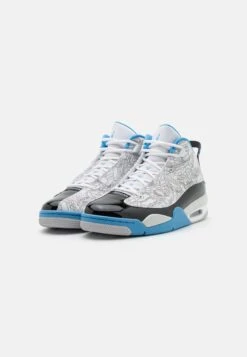 Air Jordan Dub Zero - High-Top Trainers - White/Legend Blue/Black/Neutral Grey -Jiaxin Sport Shop ee1695973dc04654abf216e2d1bb7bc7