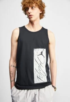 Jordan Ess Tank - Top - Black/White