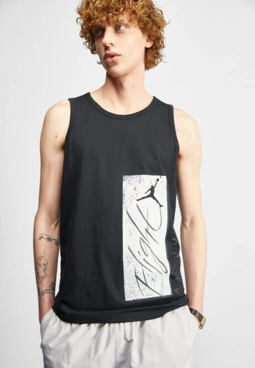 Jordan Ess Tank - Top - Black/White -Jiaxin Sport Shop f0d7b3f12aa040a9ae6c7204ec119bef scaled
