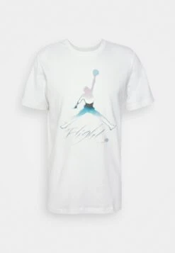 Jordan Brand Graphic Crew - Print T-Shirt - White -Jiaxin Sport Shop f297606551014e64867ab6b024a74292