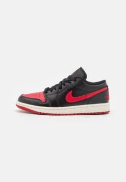 Air Jordan 1- Trainers - Black/Red/Sail