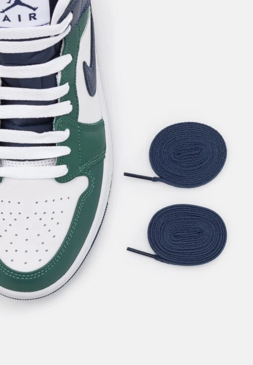 Wmns Air Jordan 1 Mid Se Tt - High-Top Trainers - Noble Green/Midnight Navy/White -Jiaxin Sport Shop f49e792111b549d2a24358266e3ca12c scaled