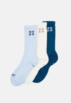 Jordan Essential Crew 3 Pack - Sports Socks - Royal Tint/Sail