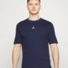 Jordan Top - Sports T-Shirt - Midnight Navy/White