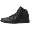 Air Jordan 1 Mid - High-Top Trainers - Black -Jiaxin Sport Shop f7b2d1f40ddd4daf845aab97a552fdd8