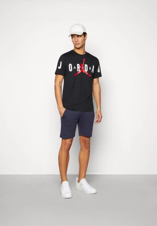 Jordan Air Stretch Crew - Print T-Shirt - Black/White -Jiaxin Sport Shop f7eb8d1da8a64a0a8337551039d83a78 scaled