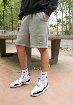 Jordan Shorts - Carbon Heather/White