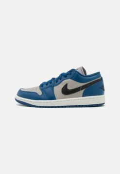 Air Jordan 1- Trainers - French Blue/Black/College Grey/Sail