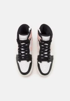 Air Jordan 1 Elevate Mid - High-Top Trainers - Black/Atmosphere/White/Sail -Jiaxin Sport Shop f9a6c9a80cbd4533bcd8dae494aaaf21