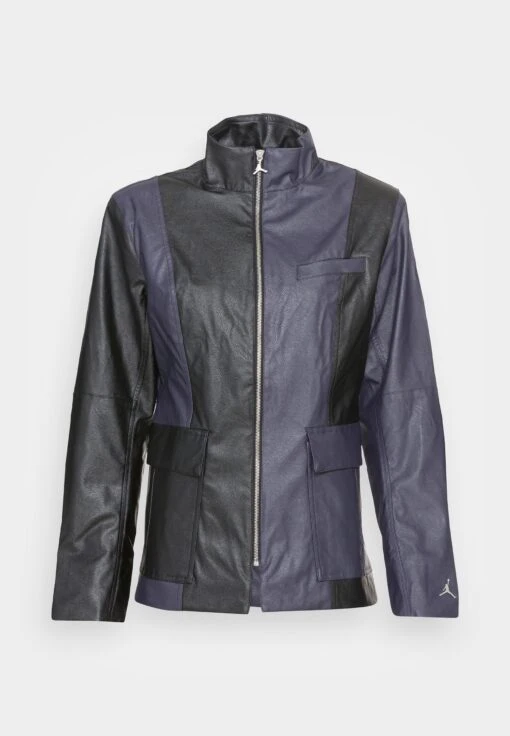 Jordan New Classics Top - Bomber Jacket - Black/Cave Purple/Brushed Silver -Jiaxin Sport Shop fa10d4cb05ac486798fa3e0ef2572333 scaled