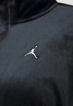 Jordan Flight - Zip-Up Sweatshirt - Black/Cement Grey/Sail -Jiaxin Sport Shop fc2c23ff7f634019a64abdb1561f4427