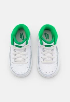 Jordan 2 Retro Unisex - Basketball Shoes - White/Lucky Green/Sail/Light Steel Grey -Jiaxin Sport Shop fc7a9bb93e9741ae96acefdcd91d582c