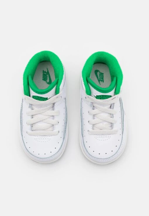 Jordan 2 Retro Unisex - Basketball Shoes - White/Lucky Green/Sail/Light Steel Grey -Jiaxin Sport Shop fc7a9bb93e9741ae96acefdcd91d582c scaled