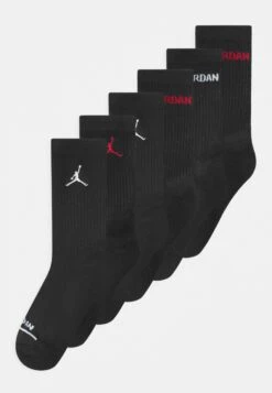 Jordan Legend Crew 6 Pack - Sports Socks - Black