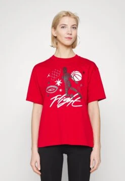 Jordan Tee Core - Print T-Shirt - Gym Red -Jiaxin Sport Shop ff1b11b594ea47c9bd880ed713c97585